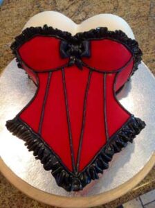 Atlantic-City-New-Jersey-Red-Corset-Bachelor-Tight-Fit-Bachelor-Cake